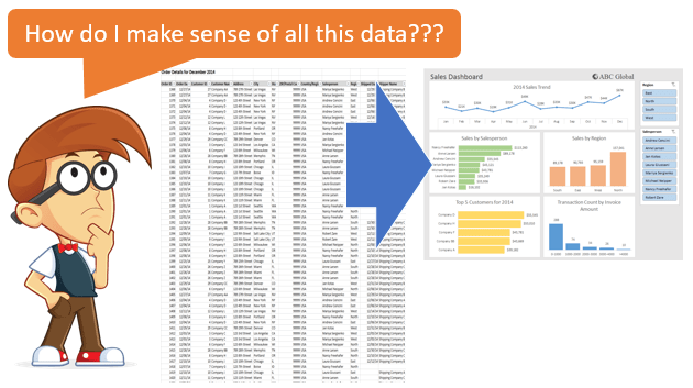 How do I make sense of all this data