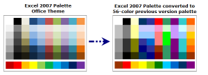 Excel's Color Palette Compatibility Solution