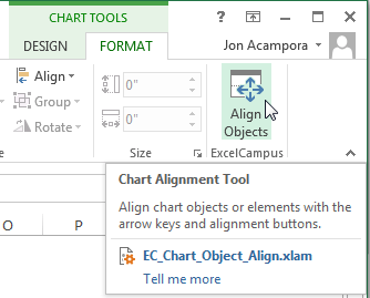 C Chart Legend Position