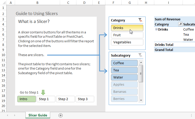 Interactive Guide to Using Slicers in Excel