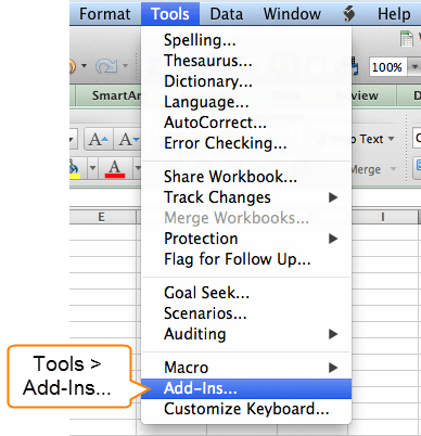 2011 Excel For Mac