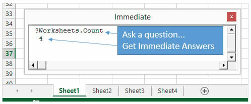 5 Ways to Use the VBA Immediate Window - Excel Campus