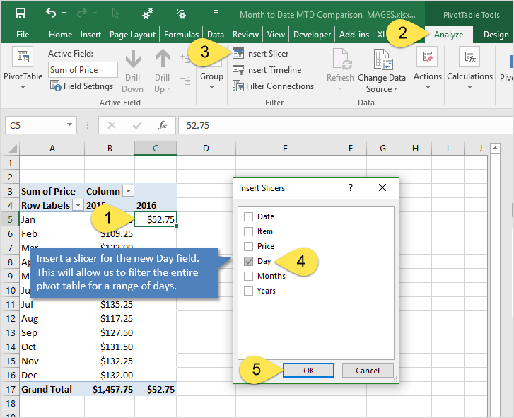 Step-by-Step Guide on How to Insert a Slicer in Excel