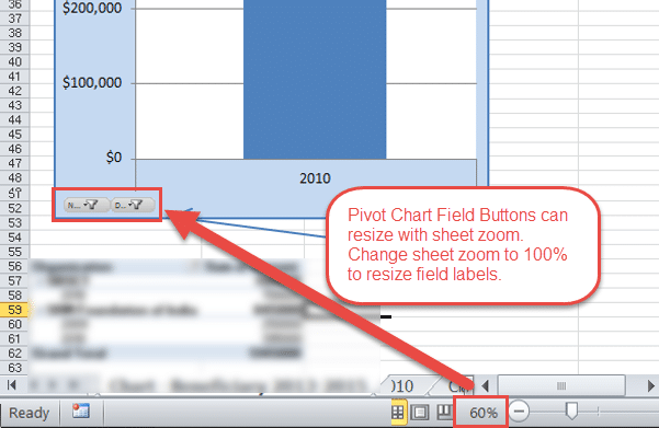 Excel Resize Chart