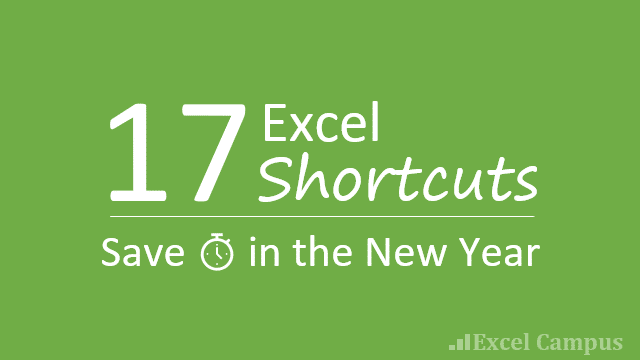 Excel Chart Shortcut Keys