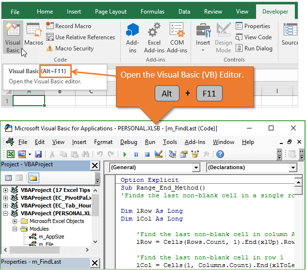 ms excel source code