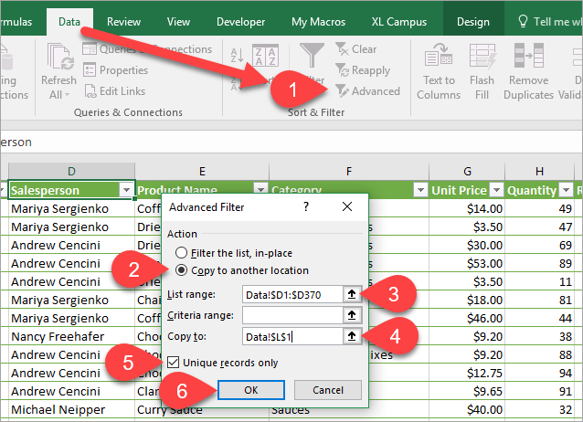 3 Ways To Remove Duplicates To Create A List Of Unique Values In Excel Excel Campus