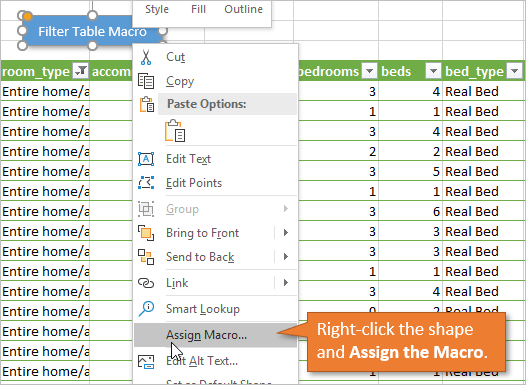 assign macro to button vba