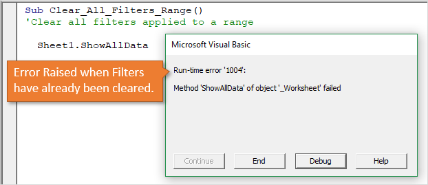 How To Clear Filters With Vba Macros - Excel Campus