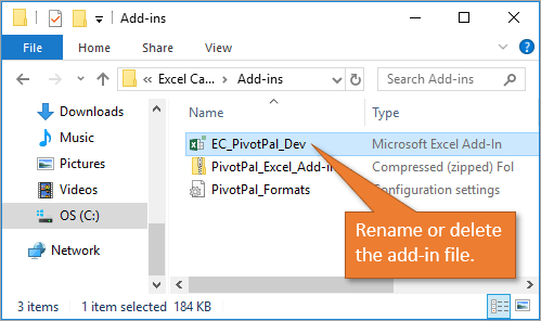 microsoft excel add ins shortcut