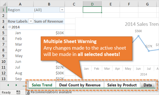 excel keyboard shortcut switch tabs