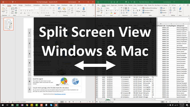 Excel Chart Full Screen