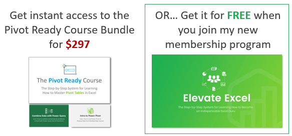 Pivot Ready Bundle or Elevate Program Pivot Ready Bundle or Elevate Program