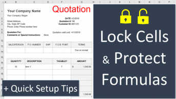 Lock Cells Protect Formulas Video Thumb 640