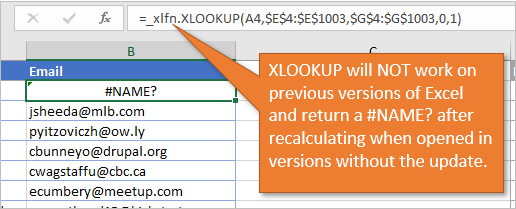 The New Xlookup Function For Excel Video Tutorial Excel Campus