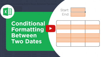 Conditional Format Based on Two Dates