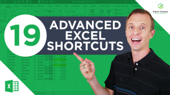 19 Advanced Excel Shortcuts