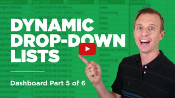 Dynamic Drop-down Lists Dashboard