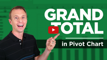 Grand Total in Pivot Chart