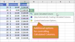 How to Prevent or Disable Auto Fill in Table Formulas - Excel Campus