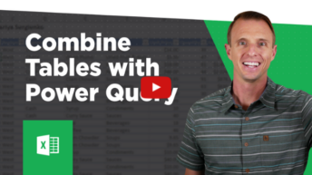 Combine Tables with Power Query