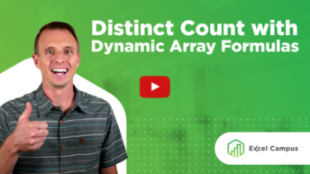 Dynamic Array Formulas