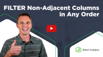 FILTER Non-Adjacent Columns