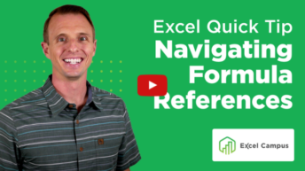 Quick tip for Navigating Formula References