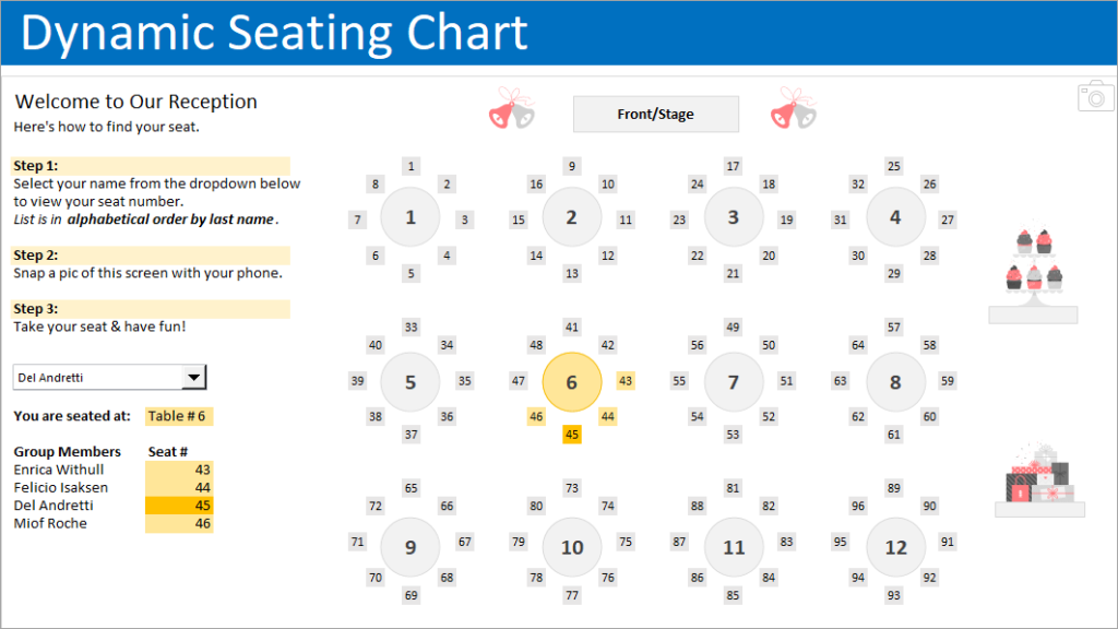 Random Seating Chart