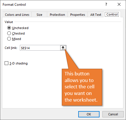 Format Control Window