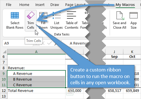 Miljøvenlig manifestation brug 5 Ways to Find and Remove Blank Spaces in Excel - Excel Campus