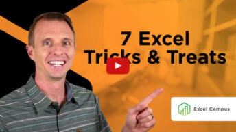 Excel Tricks or Treats