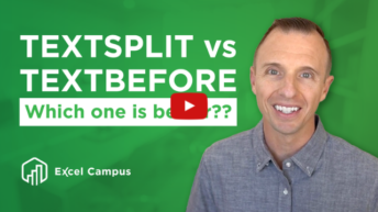 TEXTSPLIT versus TEXTBEFORE