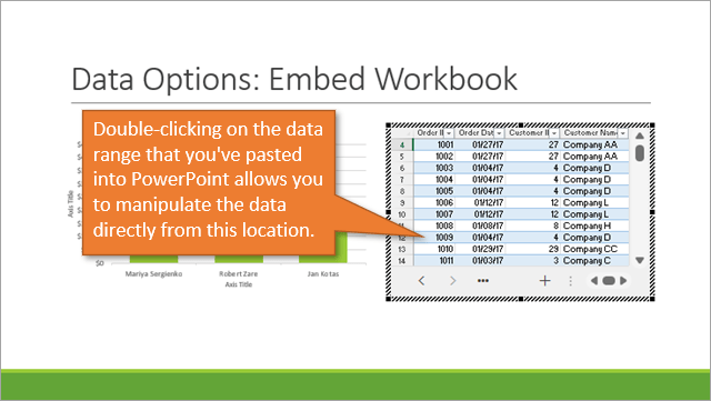 Edit Data range in PowerPoint