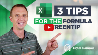 3 Tips for the Function ScreenTip in Excel