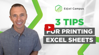Failing to Format Excel Sheets for Printing