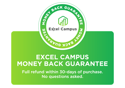 Excel Campus Money Back Guarantee