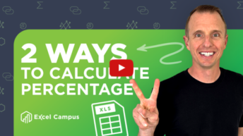 2 ways to Calculate Percentage