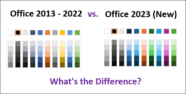 New Office Theme vs Old Office Theme
