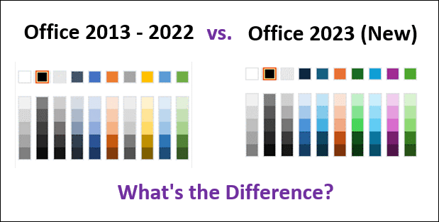 New Microsoft Office Theme 2023 - How to Migrate or Revert Back - Excel  Campus