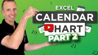 Excel Calendar Chart