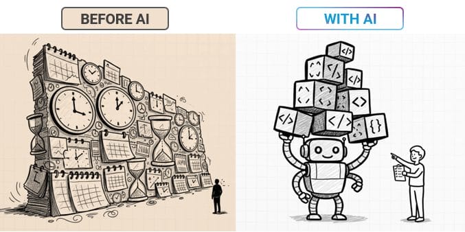 Before AI and With AI - Coding for Excel 677 Before AI and With AI - Coding for Excel