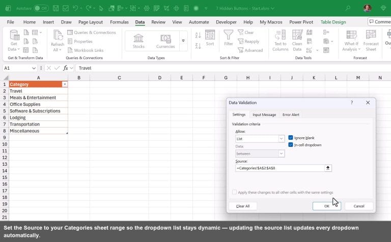 Excel Button Auto Hide Rows 7 Hidden Excel Buttons That Make Spreadsheets Easier