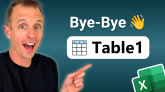 How to Name an Excel Table When You Create It (New Feature + Tips)